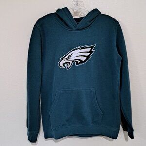Philadelphia Eagles Youth Large Hoodie light green Large eagle long sleeve